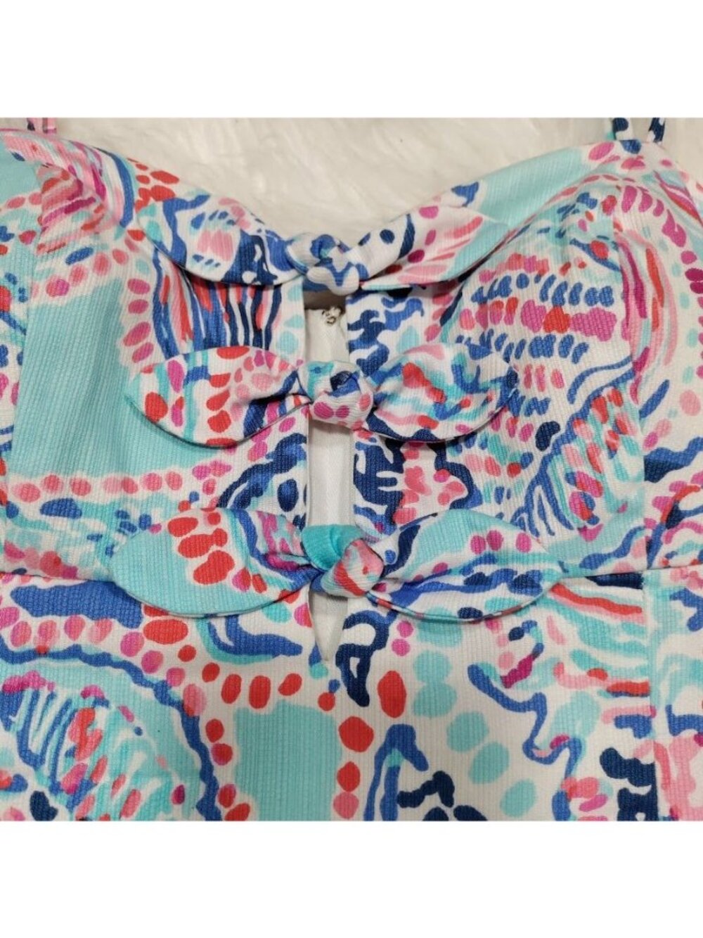 Lilly Pulitzer Shell Me About It Petra Sundress Mini Dress Women's Size XS - Picture 9 of 15